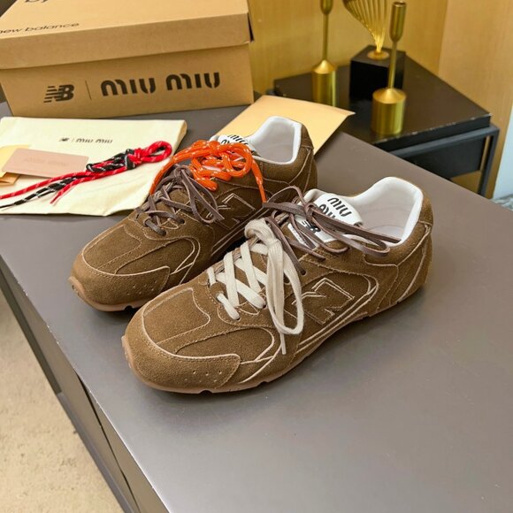 ✅Authentic New Balance x Miu Miu 530 SL suede sneakers - Picture 9 of 14